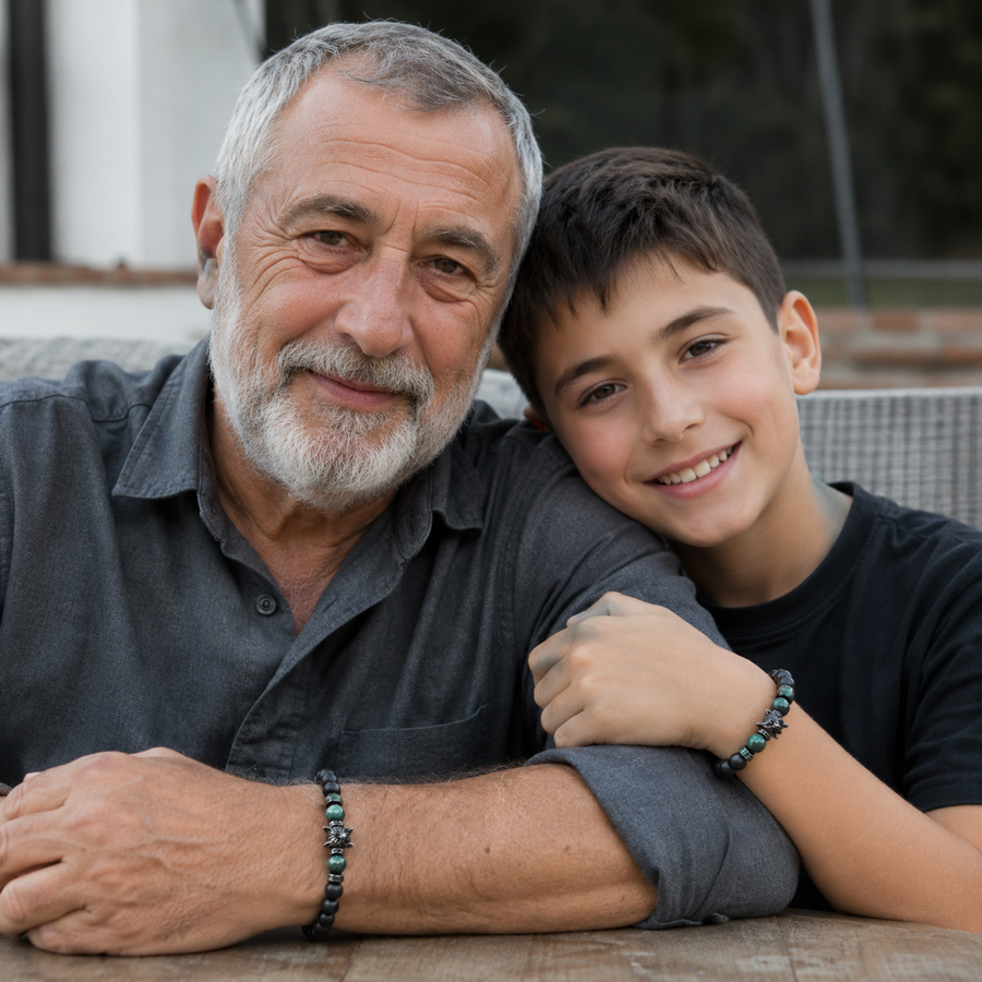 Nonno Franco e Matteo