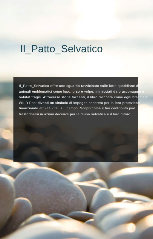 Il Patto Selvatico — Ebook Ufficiale WILD Pact
